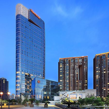 Sheraton Grand Hangzhou Binjiang Hotel Exteriör bild