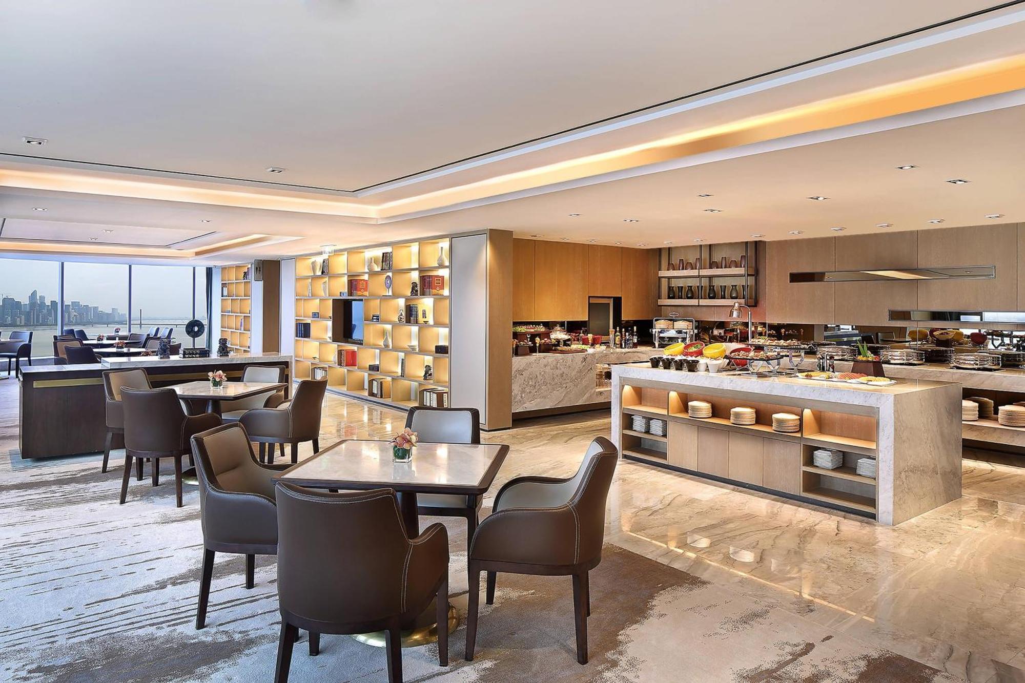 Sheraton Grand Hangzhou Binjiang Hotel Exteriör bild